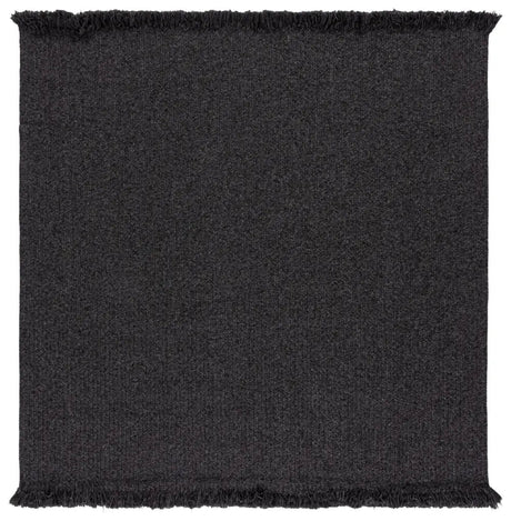 Safavieh Braided 300 6'-0" x 6'-0" Rug in Charcoal