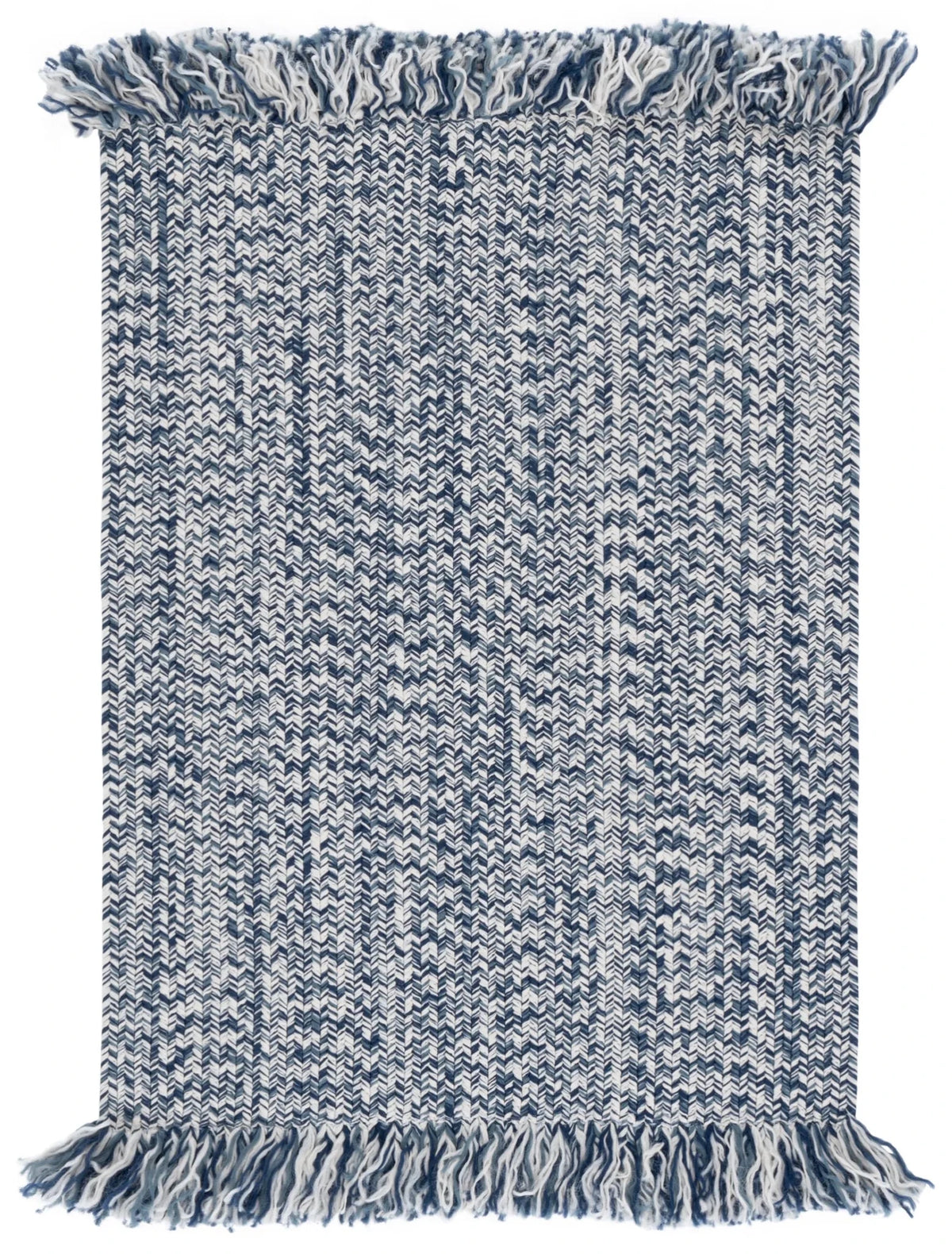 Safavieh Braided 300 2'-0" x 3'-0" Rug in Navy