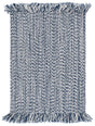 Safavieh Braided 300 2'-0" x 3'-0" Rug in Navy