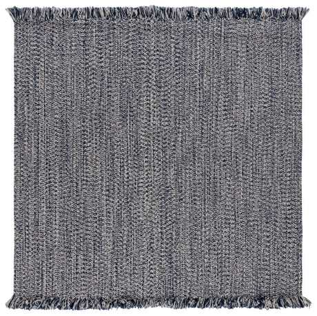 Safavieh Braided 300 6'-0" x 6'-0" Rug in Navy