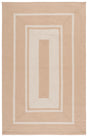 Safavieh Braided 800 4'-0" x 6'-0" Rug in Natural / Ivory