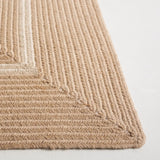 Safavieh Braided 800 4'-0" x 6'-0" Rug in Natural / Ivory
