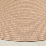 Safavieh Braided 800 5'-0" x 5'-0" Rug in Natural