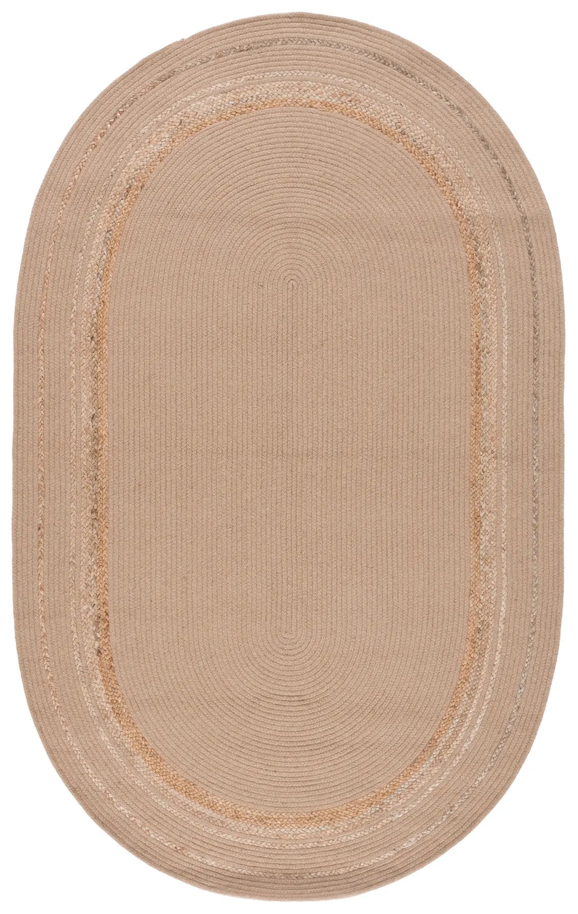 Safavieh Braided 800 5'-0" x 8'-0" Rug in Natural / Beige