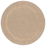 Safavieh Braided 800 5'-0" x 5'-0" Rug in Natural / Beige