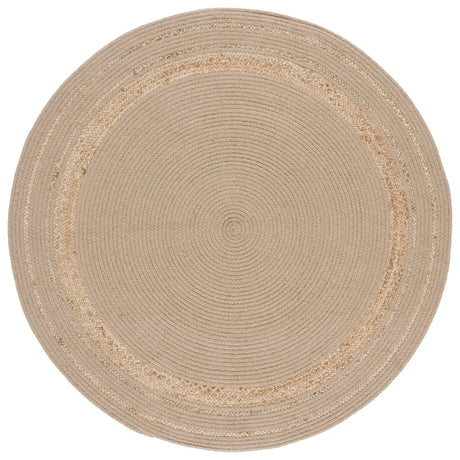 Safavieh Braided 800 5'-0" x 5'-0" Rug in Natural / Beige