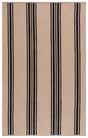 Safavieh Braided 800 4'-0" x 6'-0" Rug in Natural / Black