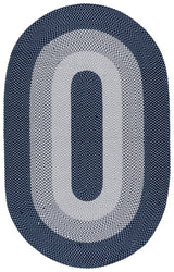 Safavieh Braided 800 5'-0" x 8'-0" Rug in Grey / Blue