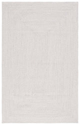 Safavieh Braided Bra201A Ivory/Light Grey Rug.