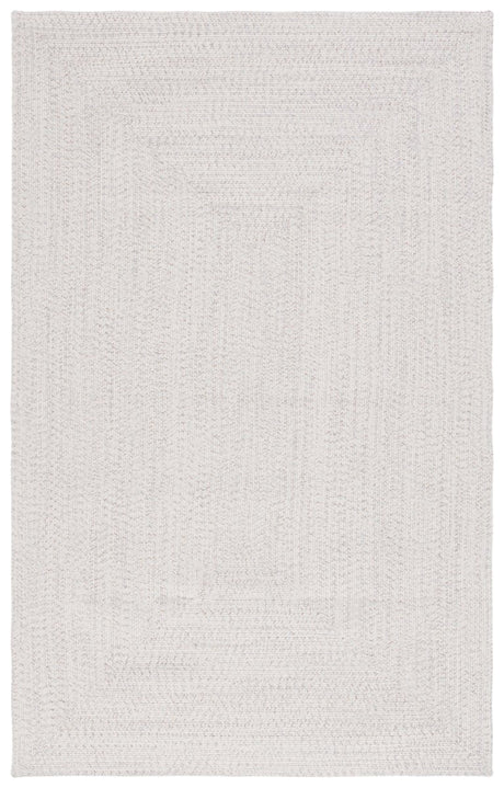 Safavieh Braided Bra201A Ivory/Light Grey Rug.