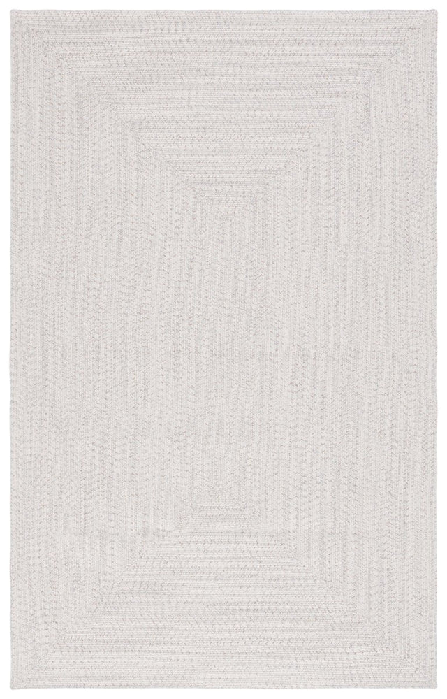 Safavieh Braided Bra201A Ivory/Light Grey Rug.