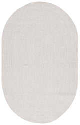 Safavieh Braided Bra201A Ivory/Light Grey Rug.