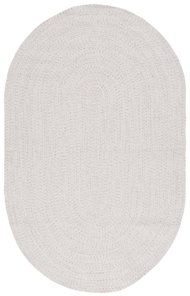 Safavieh Braided Bra201A Ivory/Light Grey Rug.