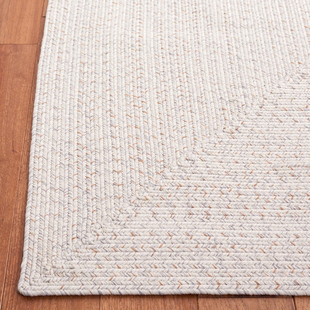 Safavieh Braided Bra201A Ivory/Light Grey Rug.