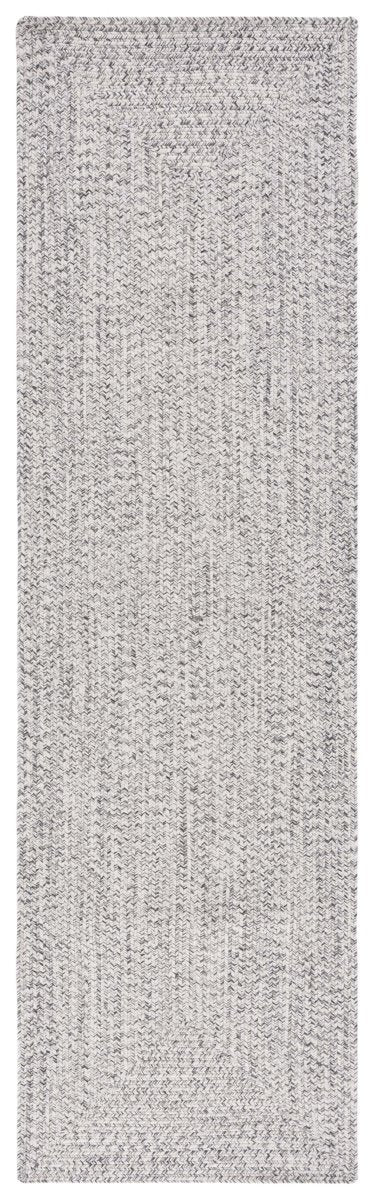 Safavieh Braided Bra201F Grey/Ivory Rug.