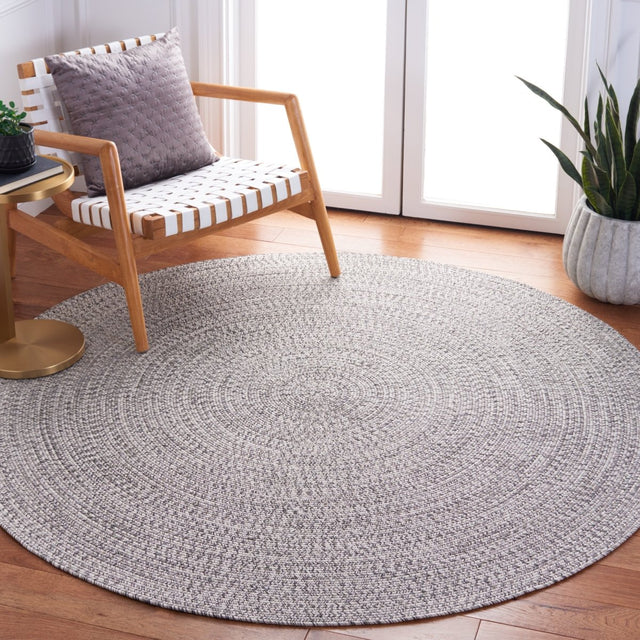 Safavieh Braided Bra201F Grey/Ivory Rug.