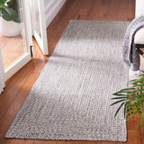 Safavieh Braided Bra201F Grey/Ivory Rug.