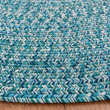 Safavieh Braided Bra201K Teal/Green Rug.