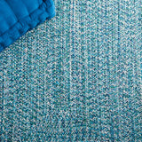Safavieh Braided Bra201K Teal/Green Rug.