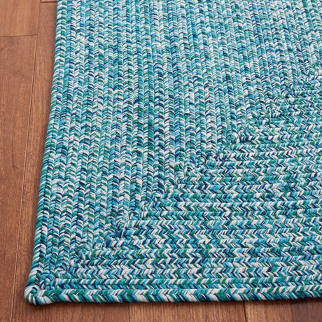 Safavieh Braided Bra201K Teal/Green Rug.