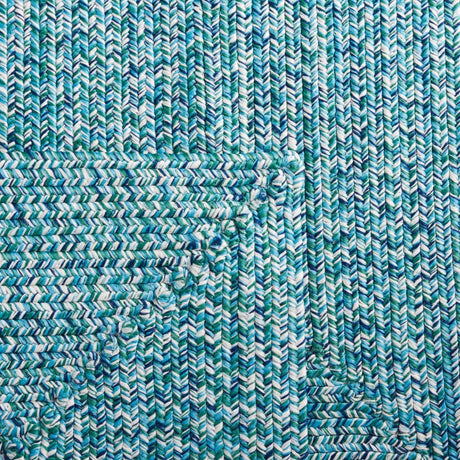 Safavieh Braided Bra201K Teal/Green Rug.