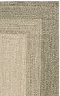 Safavieh Braided 5'-0" x 8'-0" Rug in Beige / Green
