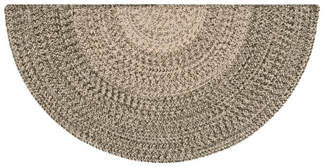 Safavieh Braided 2'-0" x 4'-0" Rug in Beige / Green