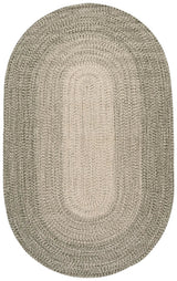 Safavieh Braided 5'-0" x 8'-0" Rug in Beige / Green