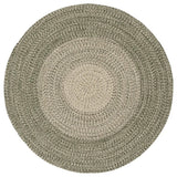 Safavieh Braided 5'-0" x 5'-0" Rug in Beige / Green