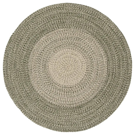 Safavieh Braided 5'-0" x 5'-0" Rug in Beige / Green