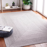 Safavieh Braided Bra220F Grey Rug.