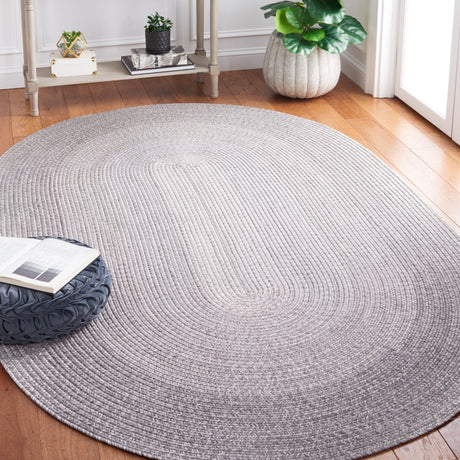 Safavieh Braided Bra220F Grey Rug.