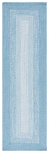 Safavieh Braided Bra220J Aqua Rug.