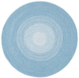 Safavieh Braided Bra220J Aqua Rug.