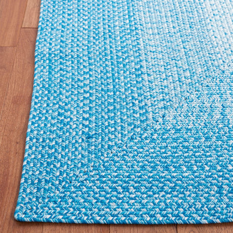 Safavieh Braided Bra220J Aqua Rug.