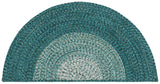 Safavieh Braided 2'-0" x 4'-0" Rug in Ivory / Turquoise