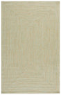 Safavieh Braided 4'-0" x 6'-0" Rug in Light Green / Sage