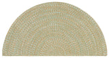 Safavieh Braided 2'-0" x 4'-0" Rug in Light Green / Sage
