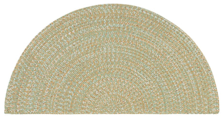 Safavieh Braided 2'-0" x 4'-0" Rug in Light Green / Sage