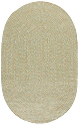 Safavieh Braided 5'-0" x 8'-0" Rug in Light Green / Sage