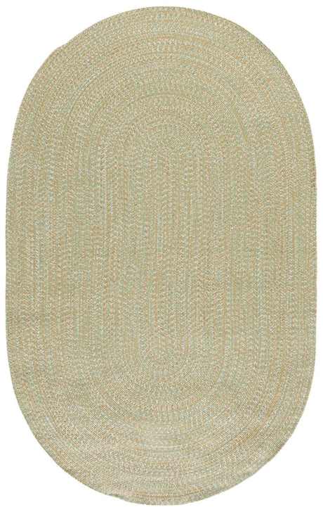Safavieh Braided 5'-0" x 8'-0" Rug in Light Green / Sage