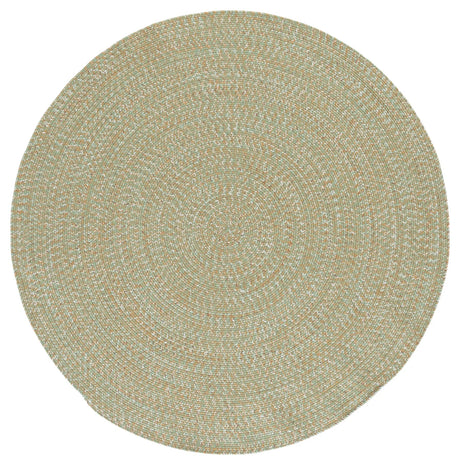 Safavieh Braided 5'-0" x 5'-0" Rug in Light Green / Sage