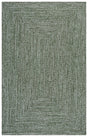 Safavieh Braided 4'-0" x 6'-0" Rug in Dark Green
