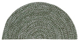 Safavieh Braided 2'-0" x 4'-0" Rug in Dark Green