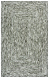 Safavieh Braided 4'-0" x 6'-0" Rug in Green
