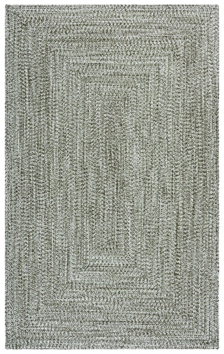 Safavieh Braided 4'-0" x 6'-0" Rug in Green