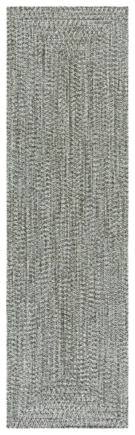 Safavieh Braided 2'-3" x 8'-0" Rug in Green