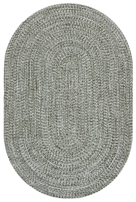 Safavieh Braided 4'-0" x 6'-0" Rug in Green