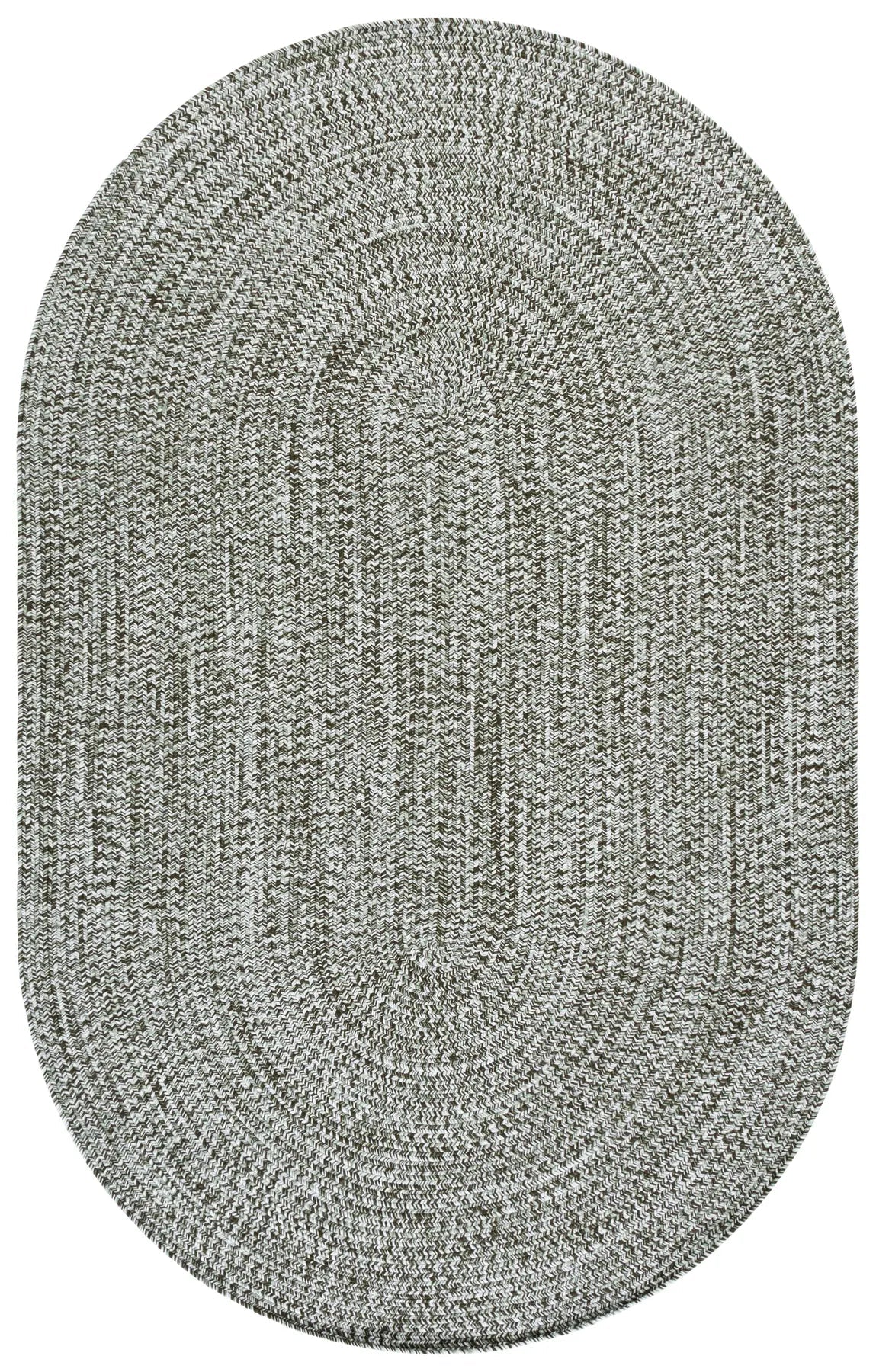 Safavieh Braided 5'-0" x 8'-0" Rug in Green