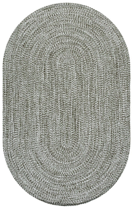 Safavieh Braided 5'-0" x 8'-0" Rug in Green